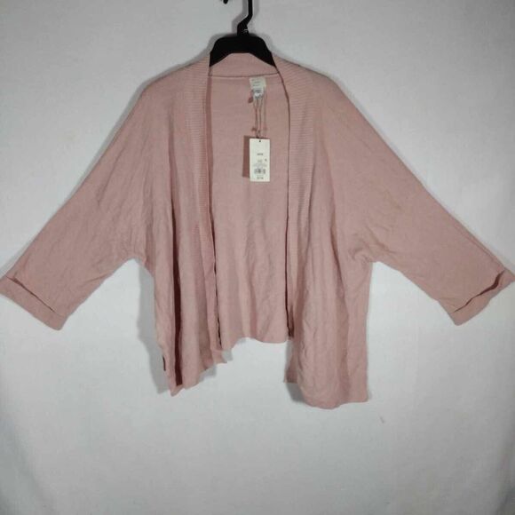 A New Day Women’s Sweater Kimono Cardigan One Size Open Front Pink, New With Tag - Picture 7 of 9